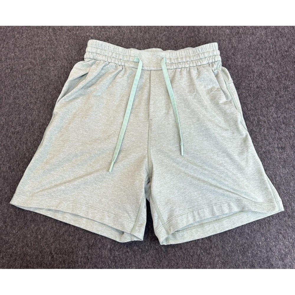 Lululemon Soft Jersey 5" Shorts Men's XS Mint Green Stretch Athletic Running - Picture 14 of 14